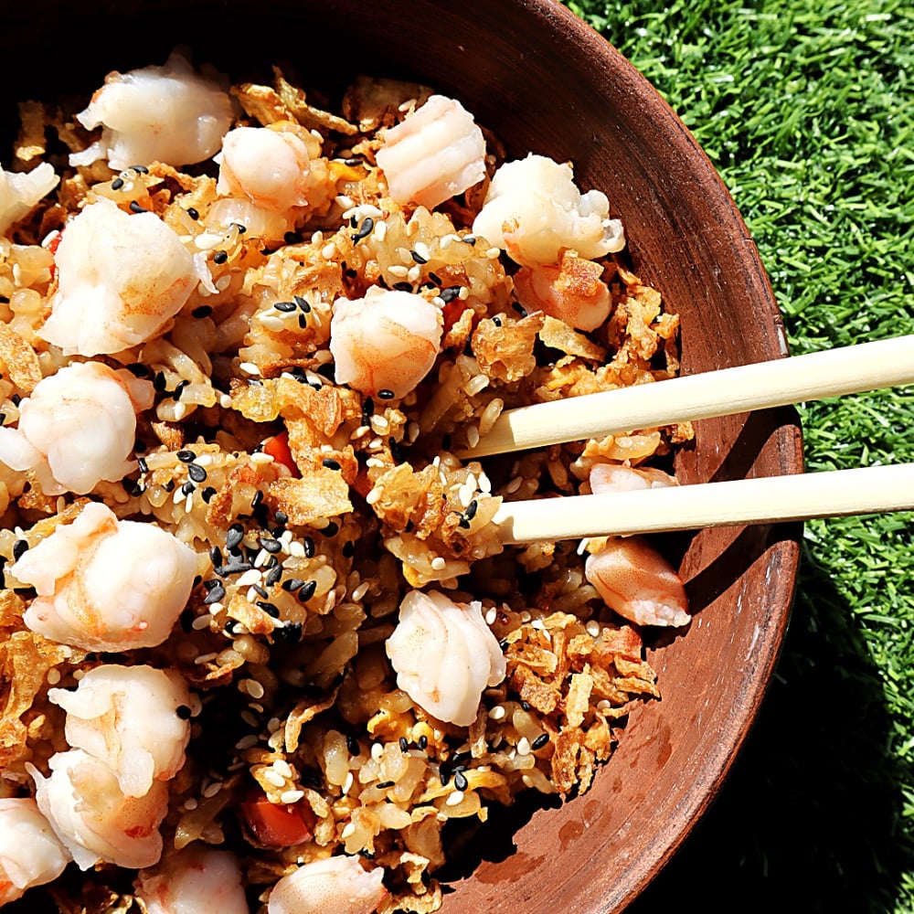 Рис з креветкою (WOK)