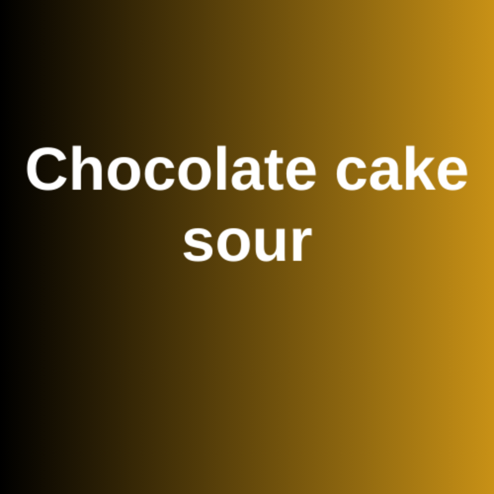 Chocoладка без алк