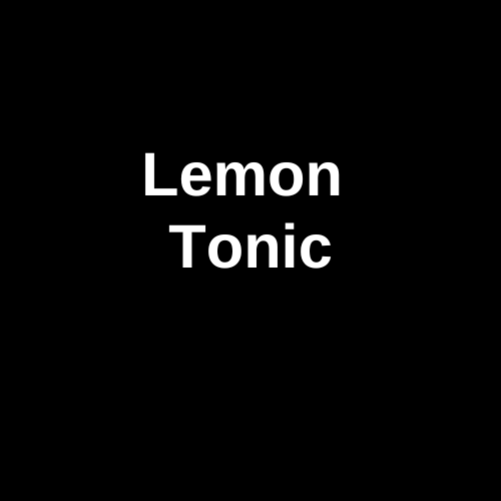 Тонік з лимоном