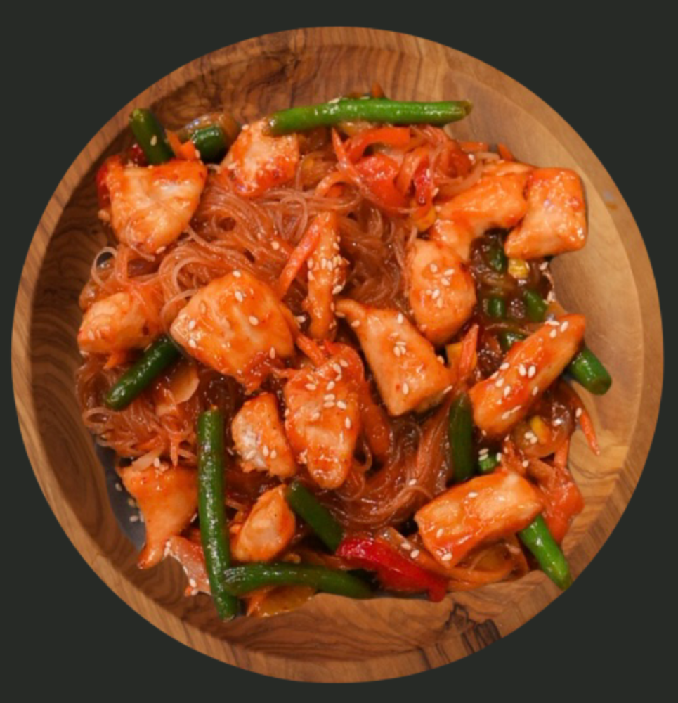 Фунчоза з куркою (димок)