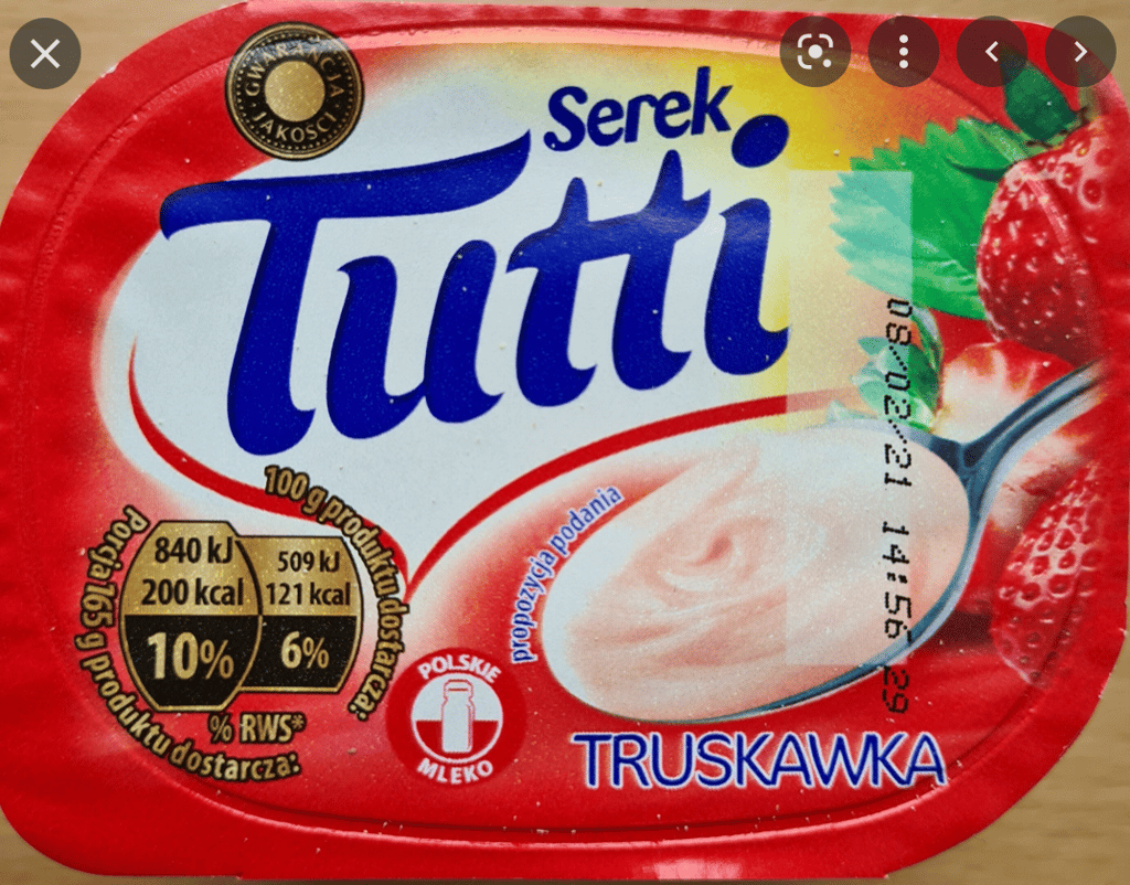 Йогурт Tutti 165 g