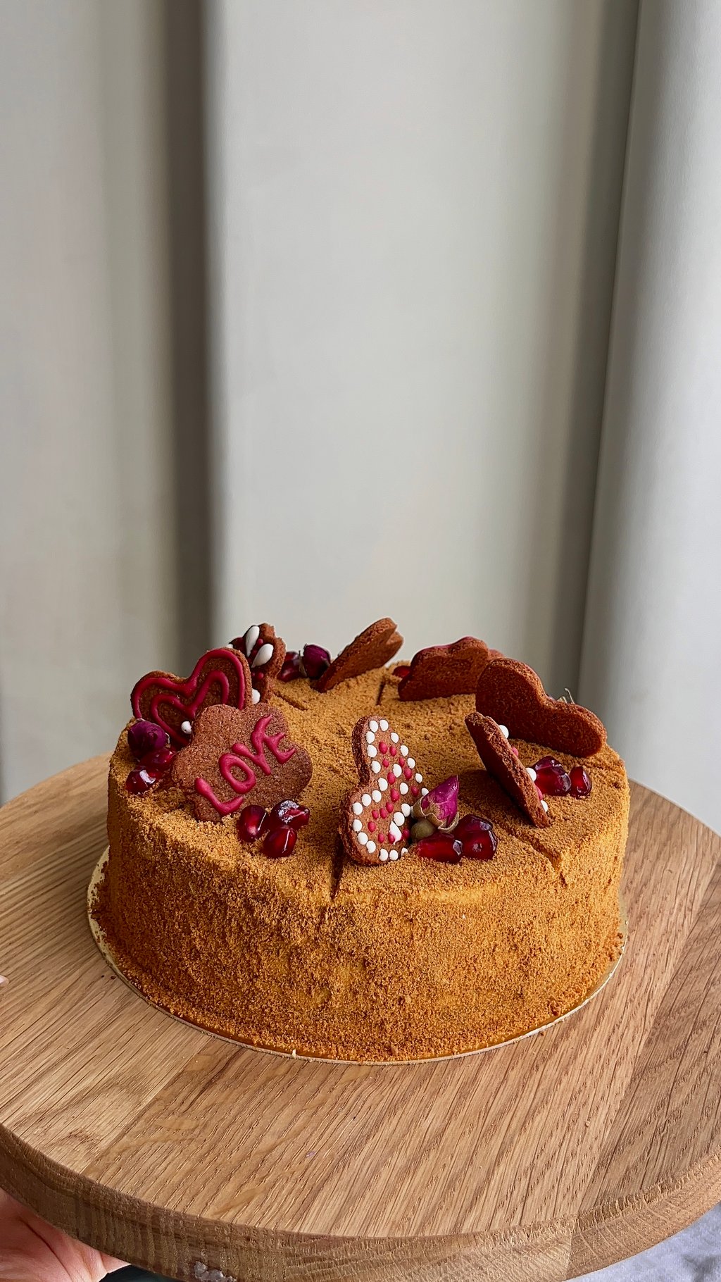 СМЕТАННИК Б\Г & БЕЗ ЦУКРУ \ SOUR CREAM CAKE GF & SUGAR FREE