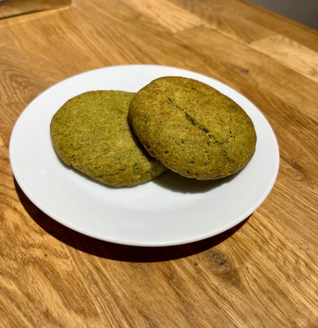 ПЕЧИВО МАТЧЕВЕ БЕЗГЛЮТЕНОВЕ \ MATCHA COOKIES GF