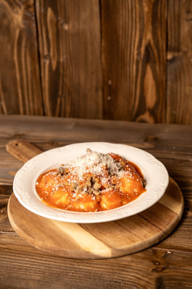 Галушка болоньєзе