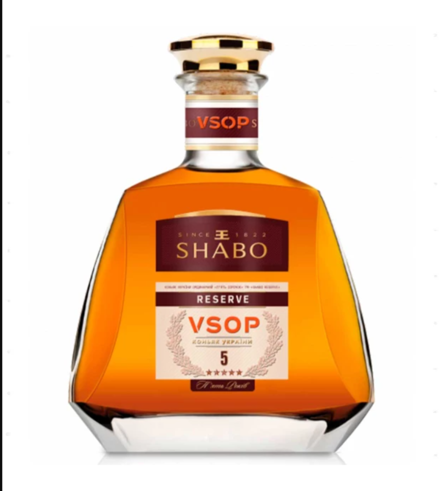Бренди Шабо (Shabo) VSOP 5 р 40мл