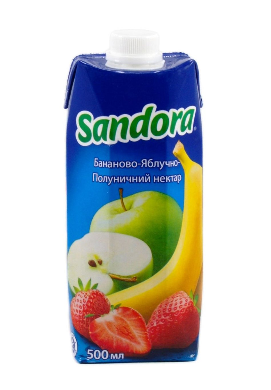 сік Sandora 0.5л Бананова яблучно полуничний