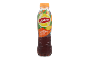 Черний чай Персик 0.5л Lipton