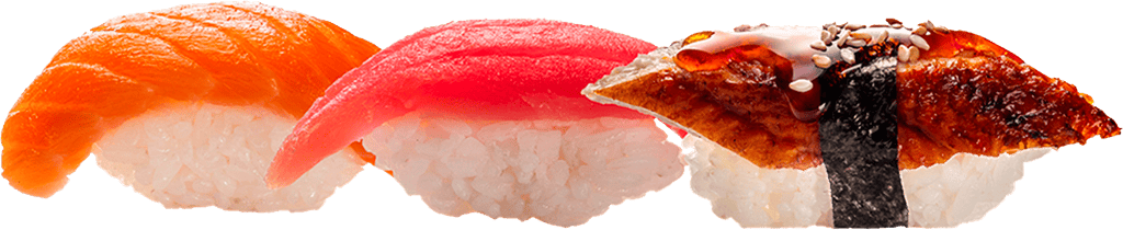 Нігірі з копченим лососем