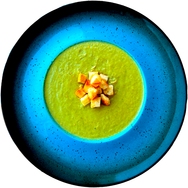 Крем-суп гороховий