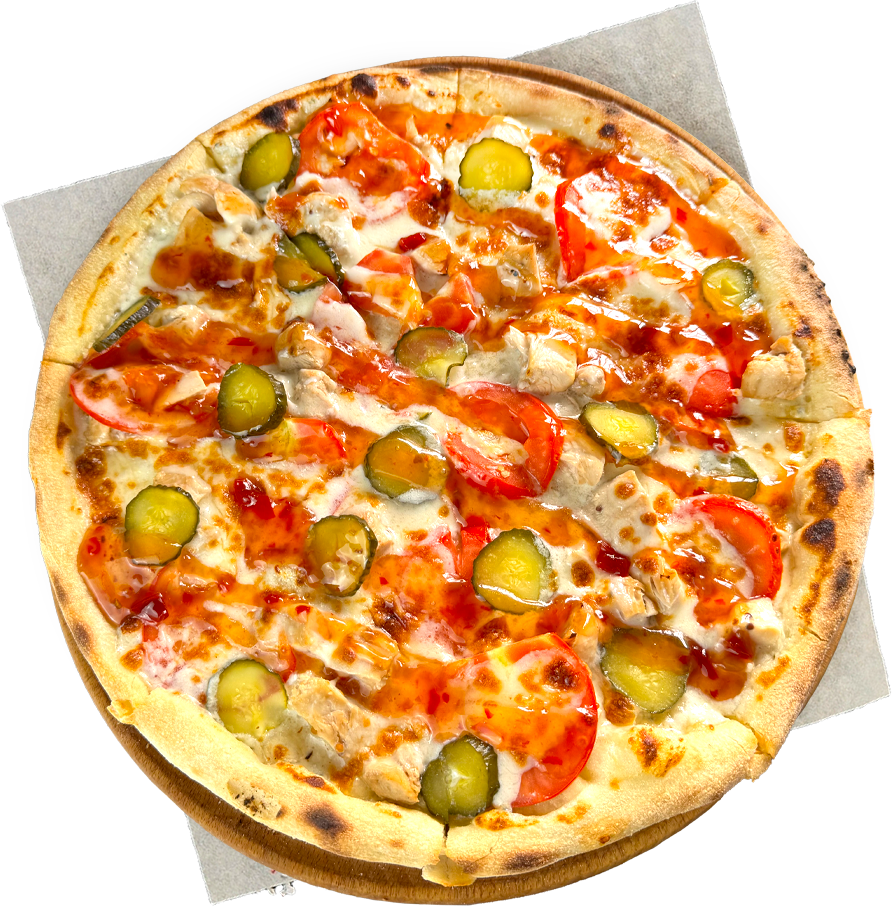 Піца Тайська Курочка 1/2