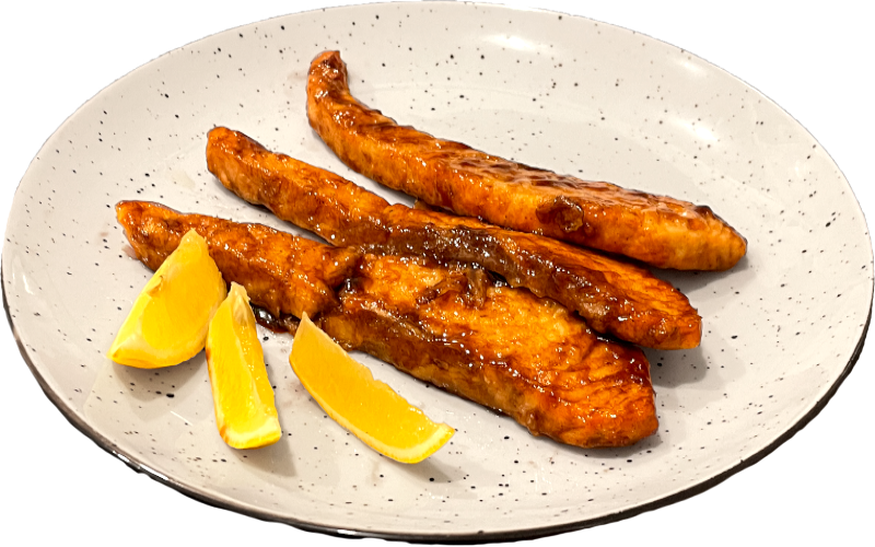 Філе лосося у винному соусі