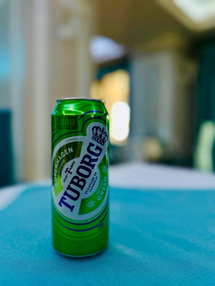 Пиво TUBORG GREEN 0.5 л(ж\б)