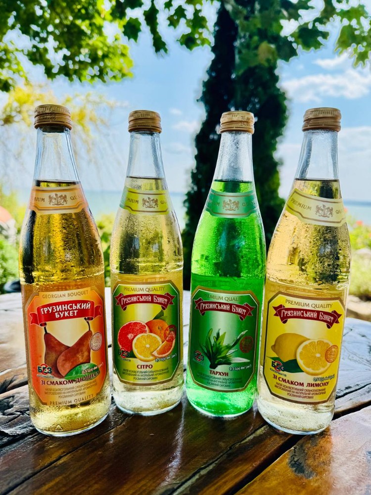 Лимонад Грузинський Букет в асортименті 0.5 скло