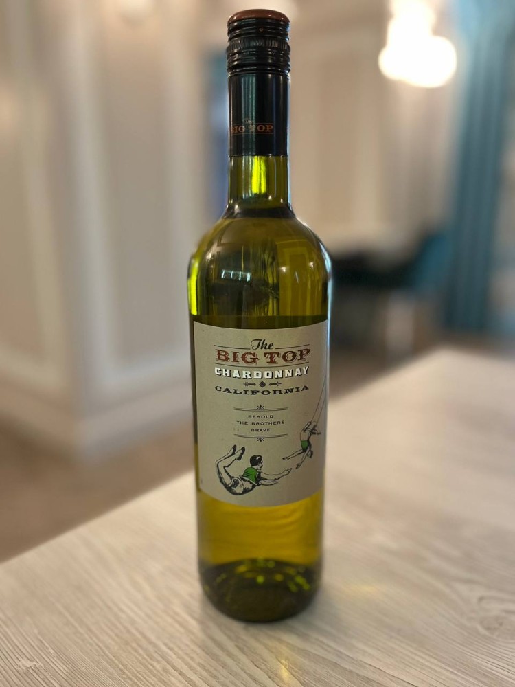 Вино Big Top Chardonnay б\с