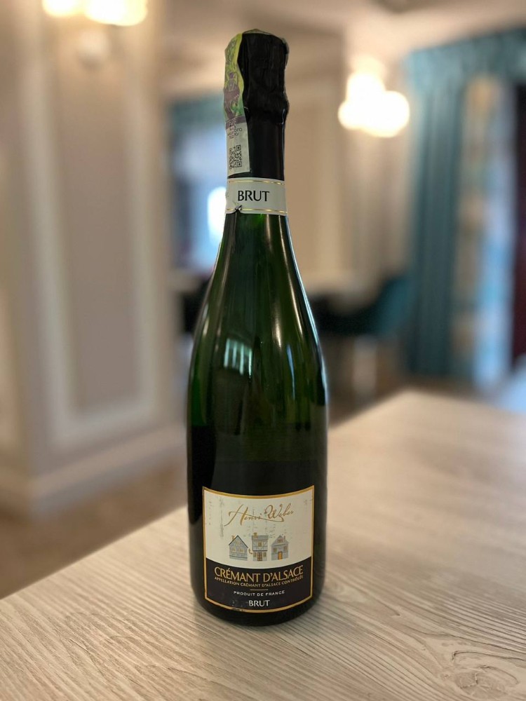 Вино ігристе Henri Weber Brut