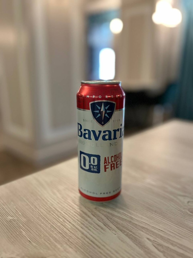 Пиво Bavaria б\а 0.5 ж\б