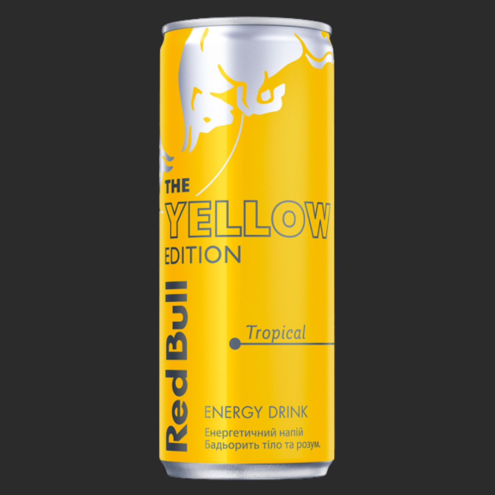 Напій енергетичний Red Bull Yellow Edition 0,25 л