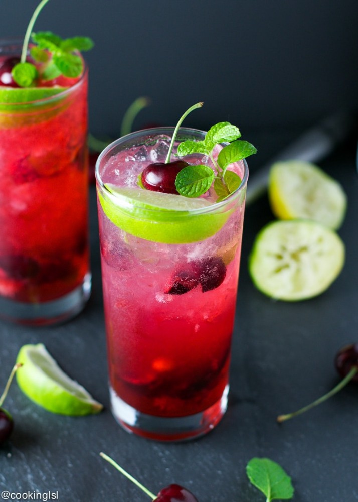 cherry mojito