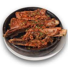 ხბოს ნეკნი აჯიკაში-Beef rib in Ajika