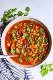 ბოსტნეულის სუპი-vegetable soup