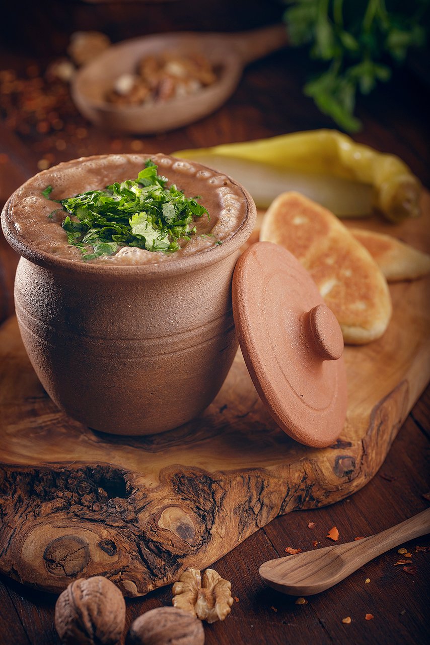 ლობიო ქოთანში-Dry beans(Lobio) in a pot