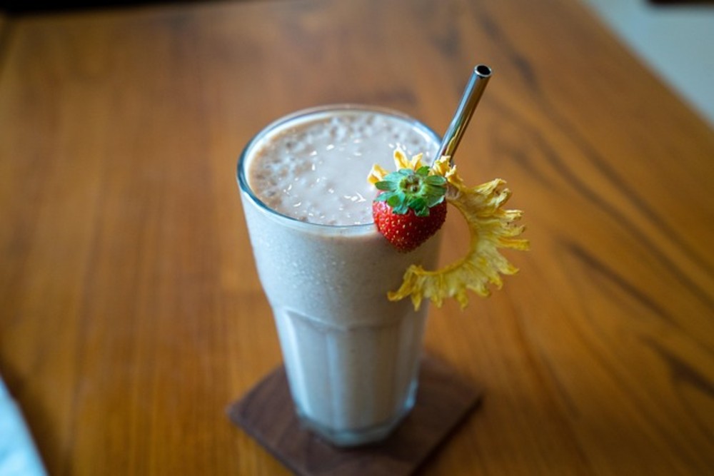 მილკშეიკი ბანანის/Banana milkshake