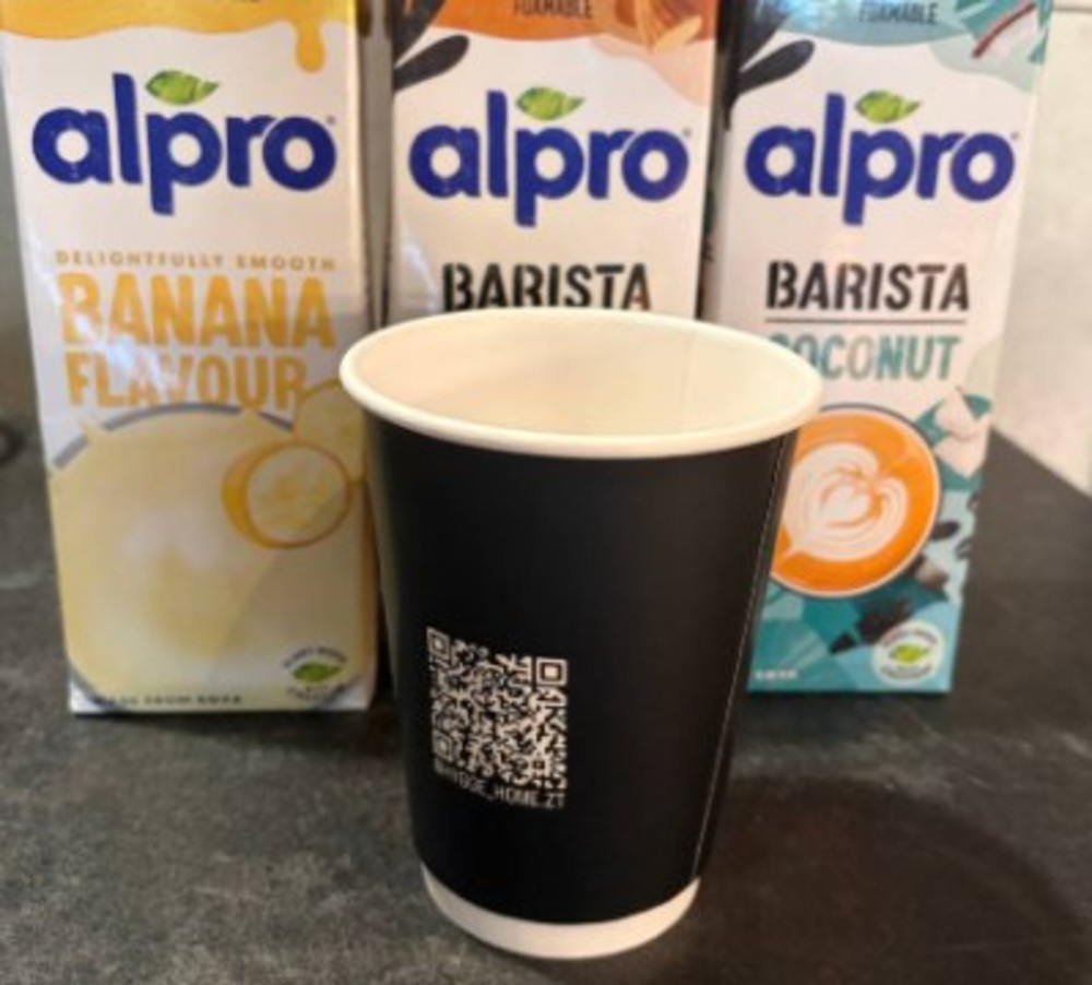 *З собою Лате солона карамель на рослинному