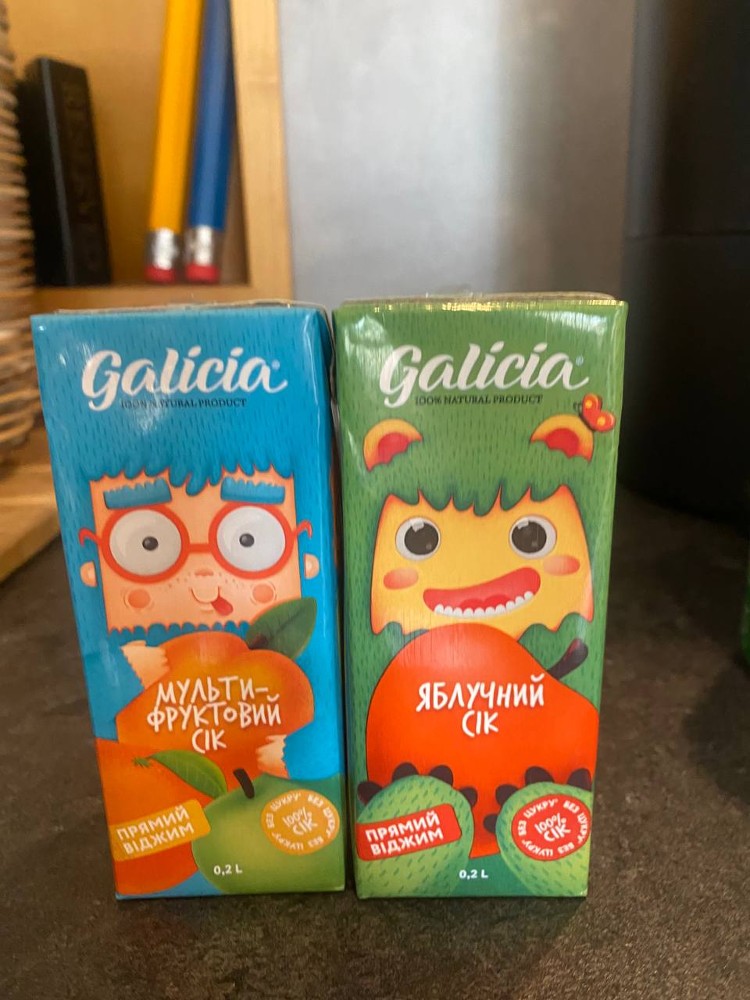 Сік 250 мл Доставка