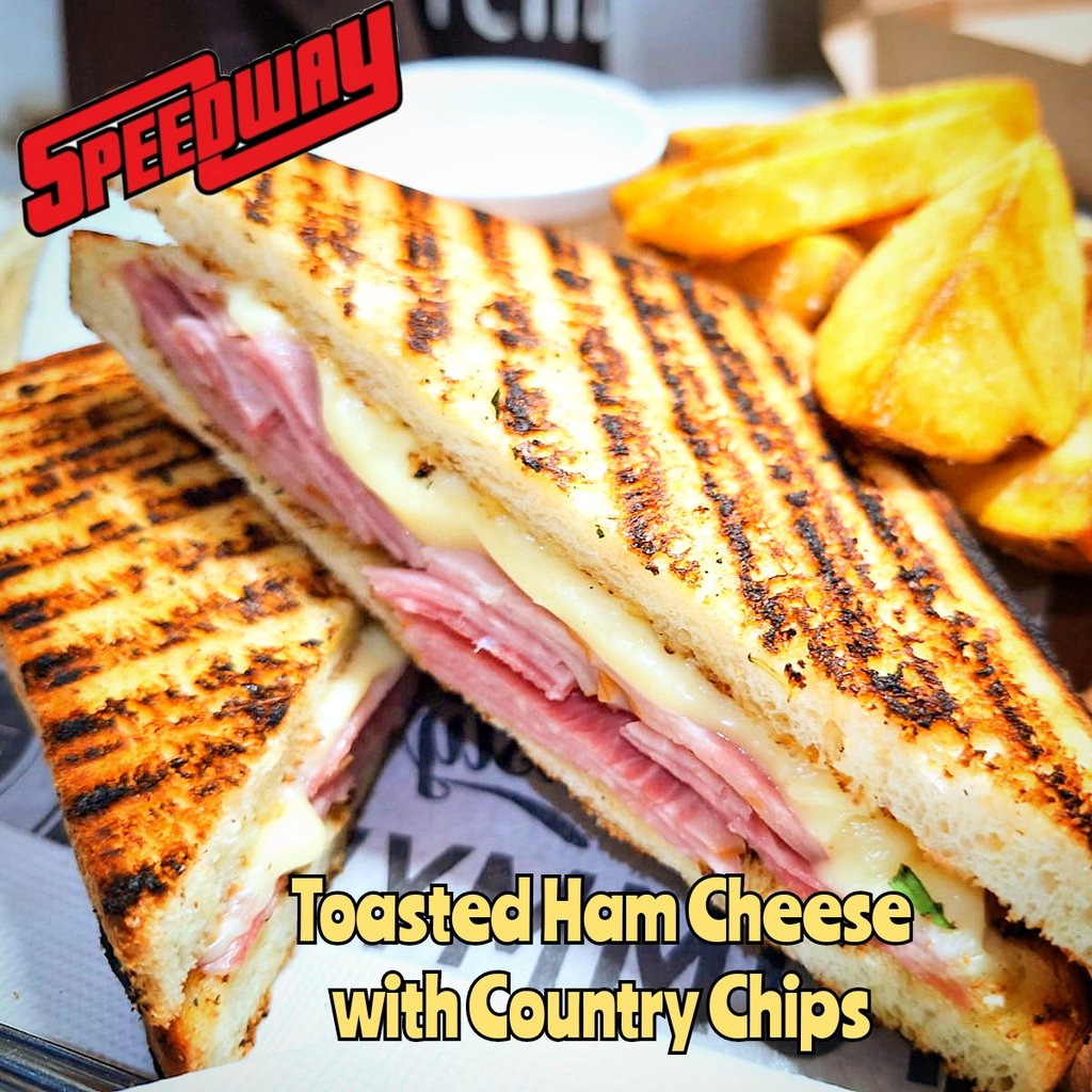 Toasted Ham Cheese Sandwich