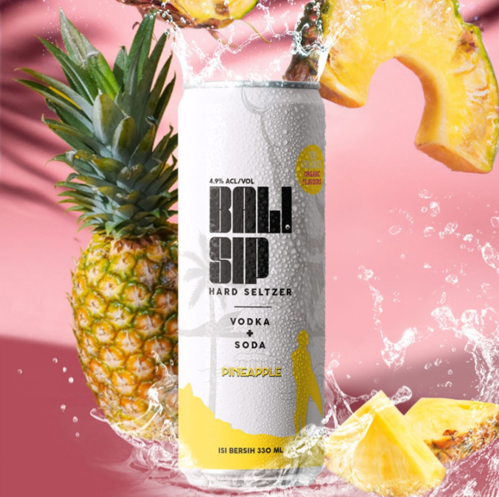 BaliSip Pineapple Hard Seltzer