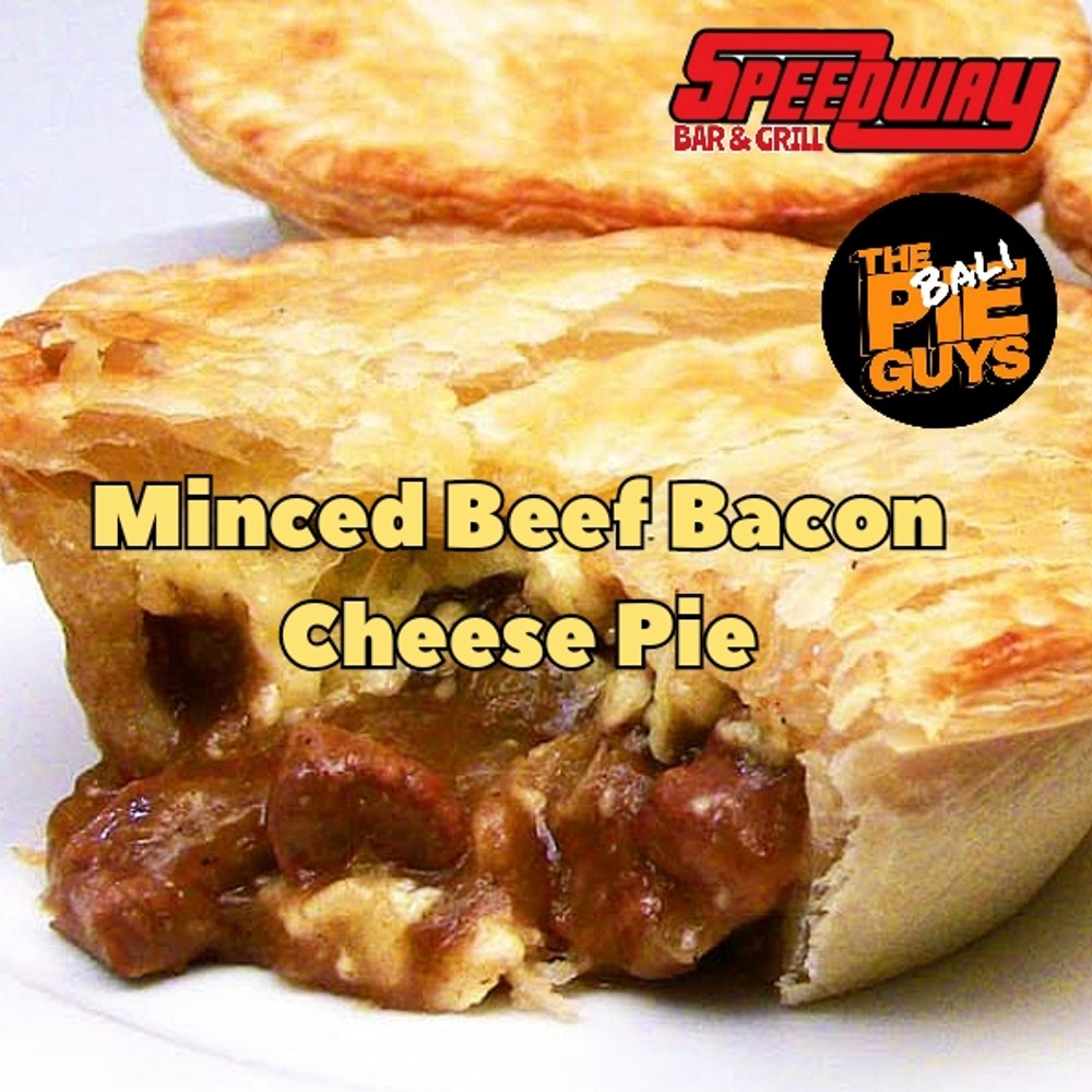 Minced Beef Bacon Cheese pie