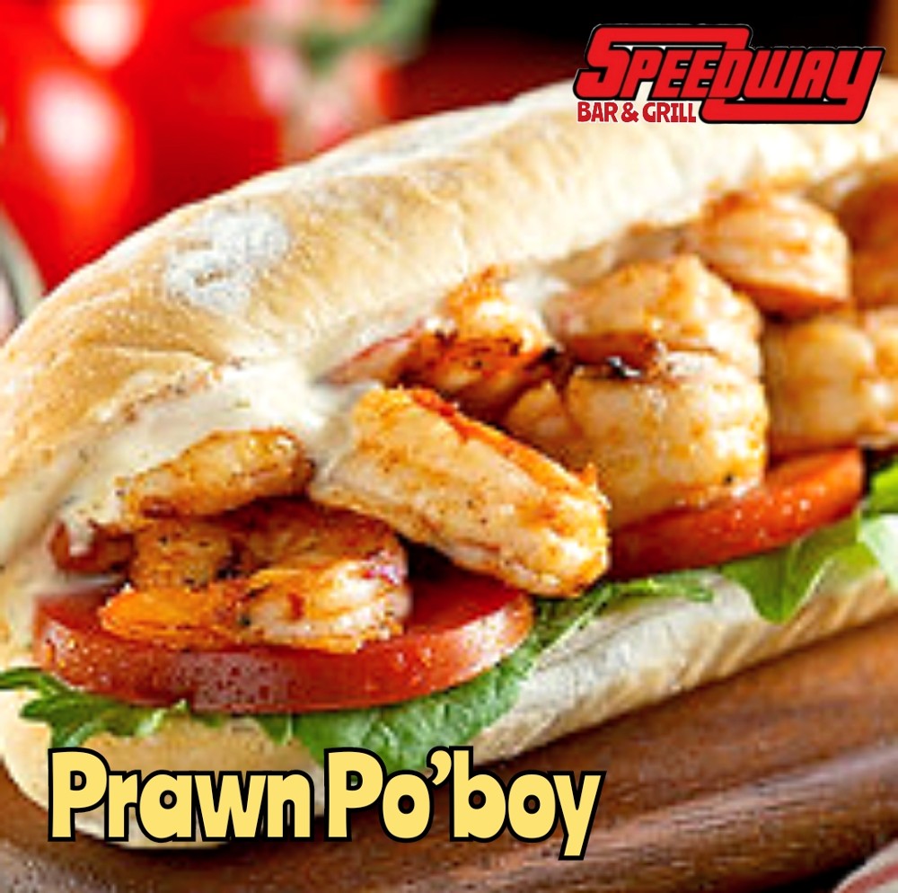 The Grilled Prawn PoBoy