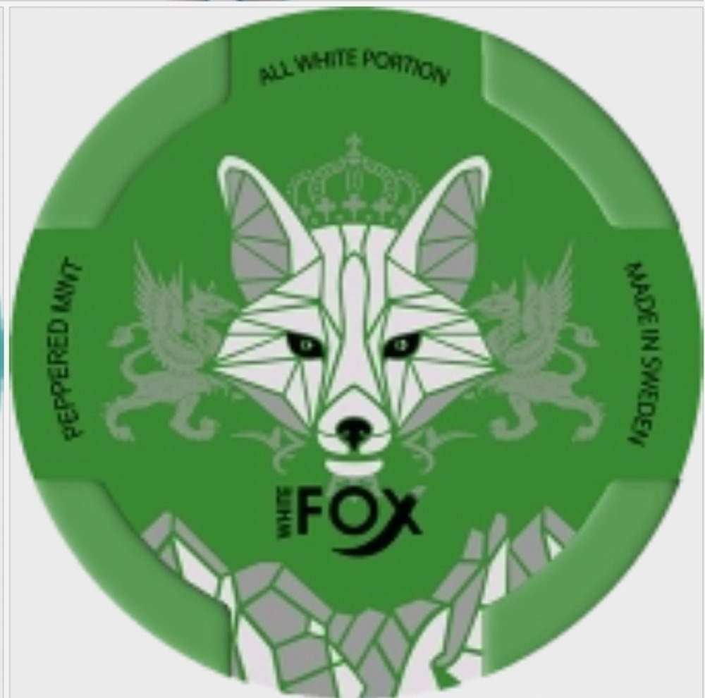 White Fox Peppered Mint Slim 16mg