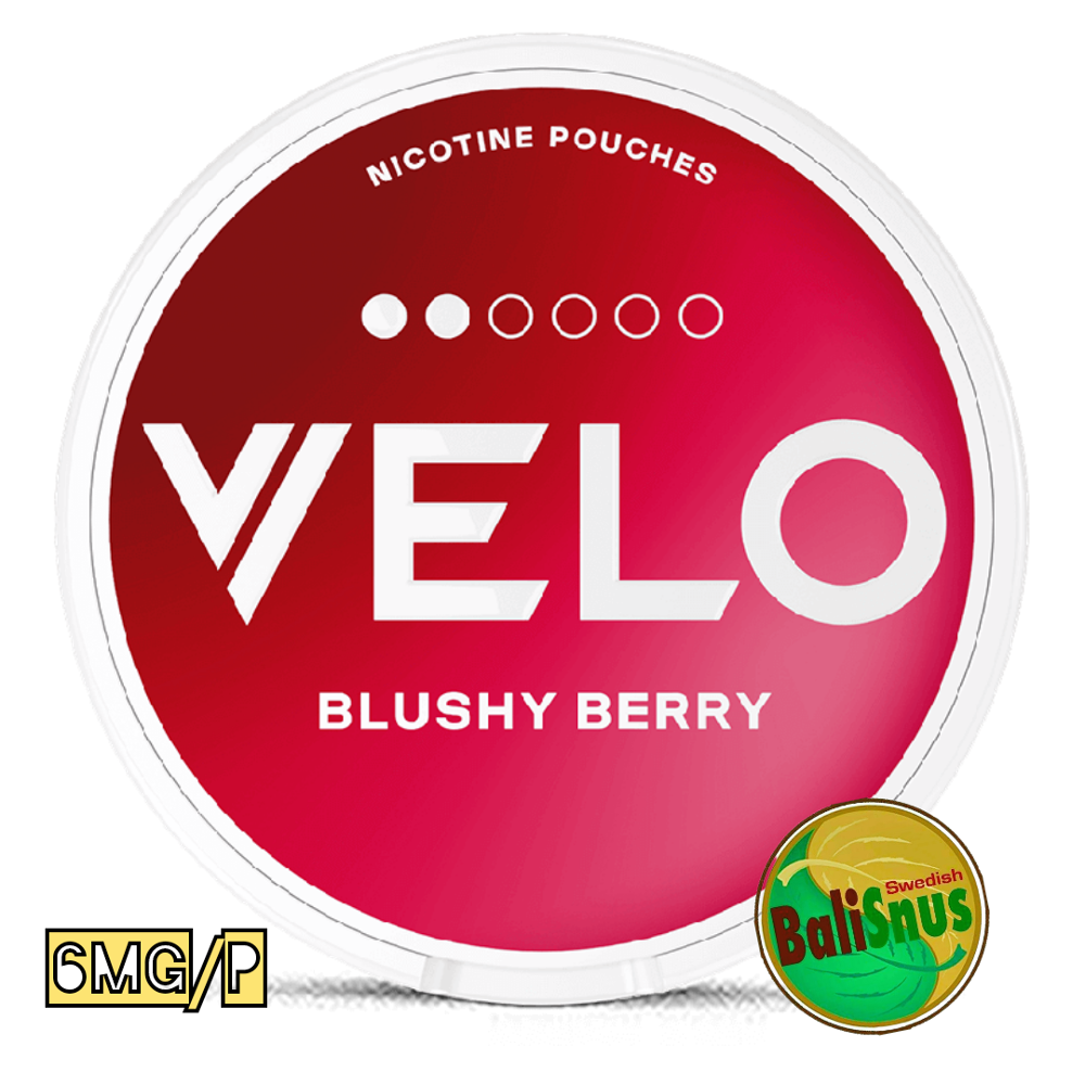 Velo Blushy Berry 6mg/p