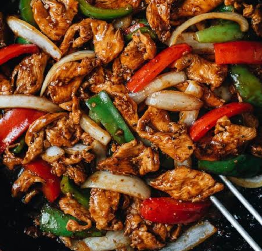 Chinese Black Pepper Stir Fry