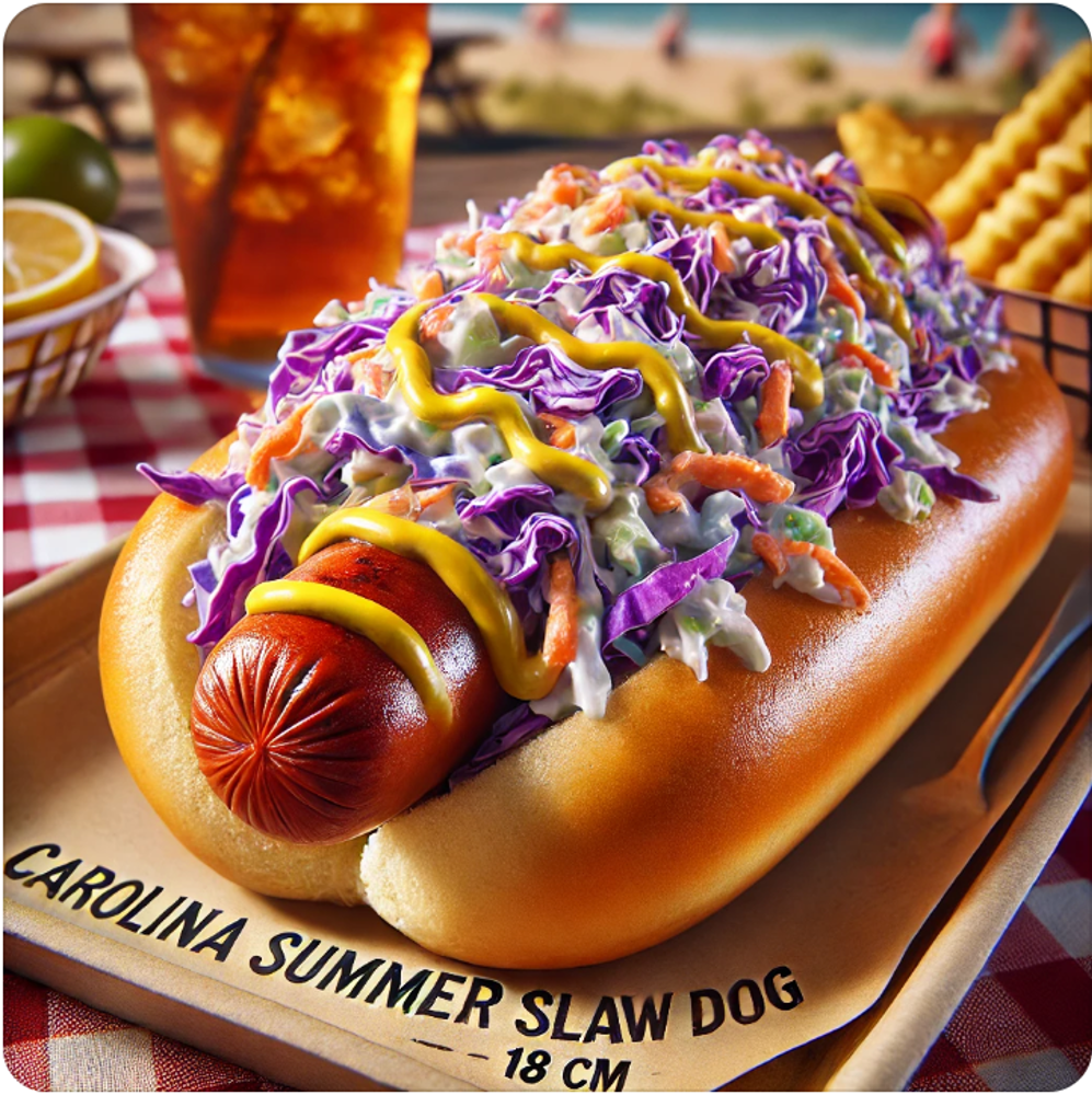 Carolina Summer Slaw Dog