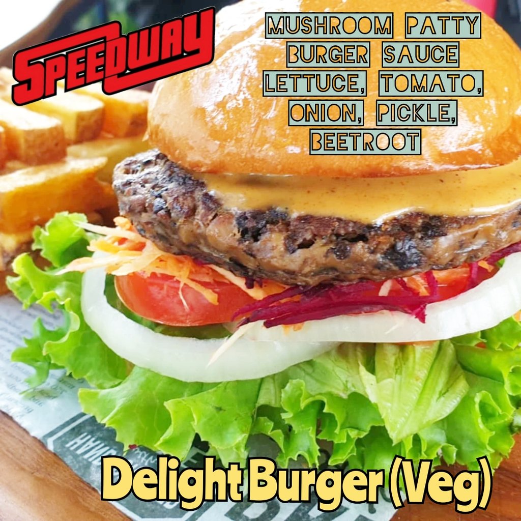 Delight Burger (Veg)