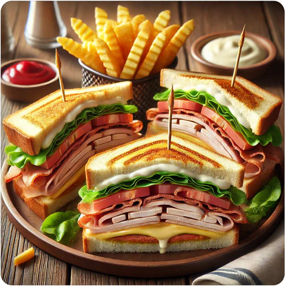 Super BLT Club Sandwich