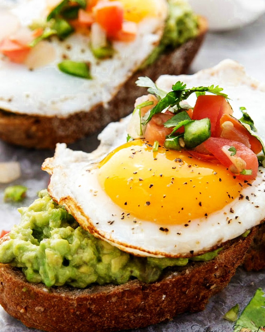 Avocado Eggs on Toast