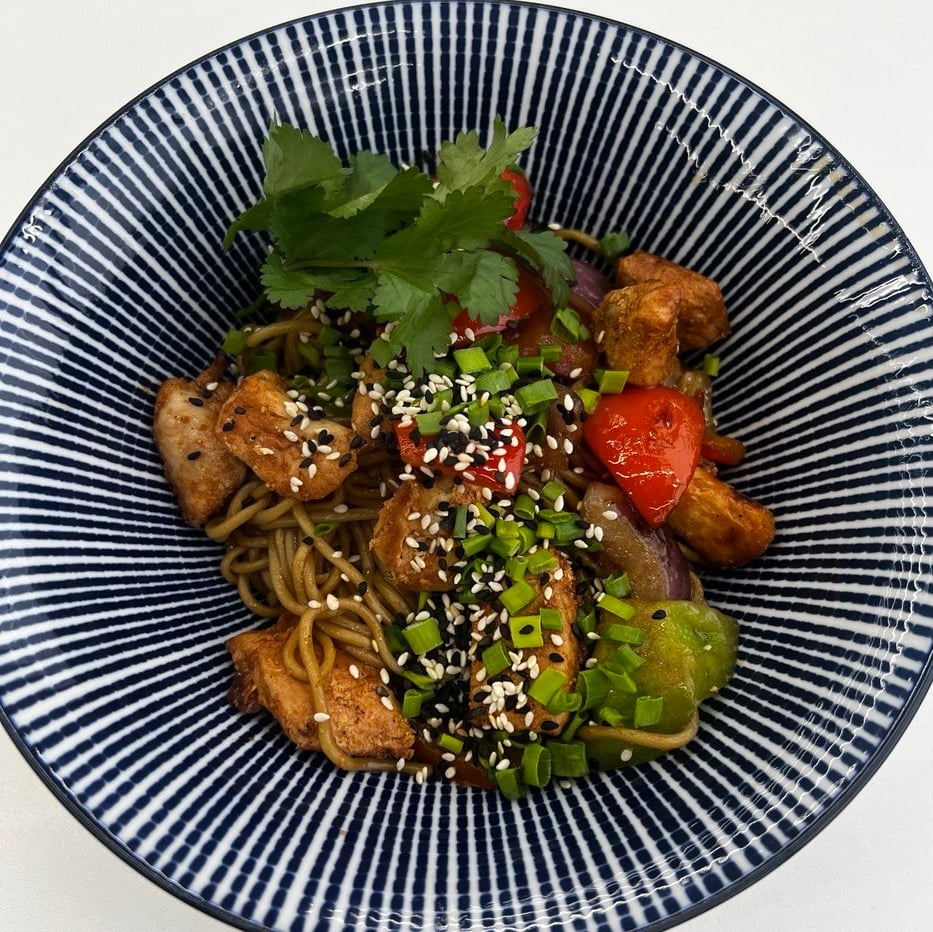Wok локшина з курчам