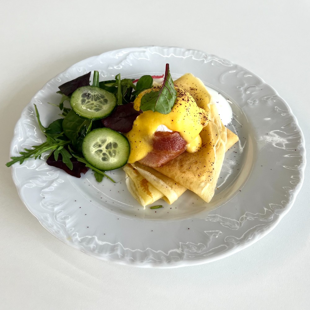 Млинці з беконом