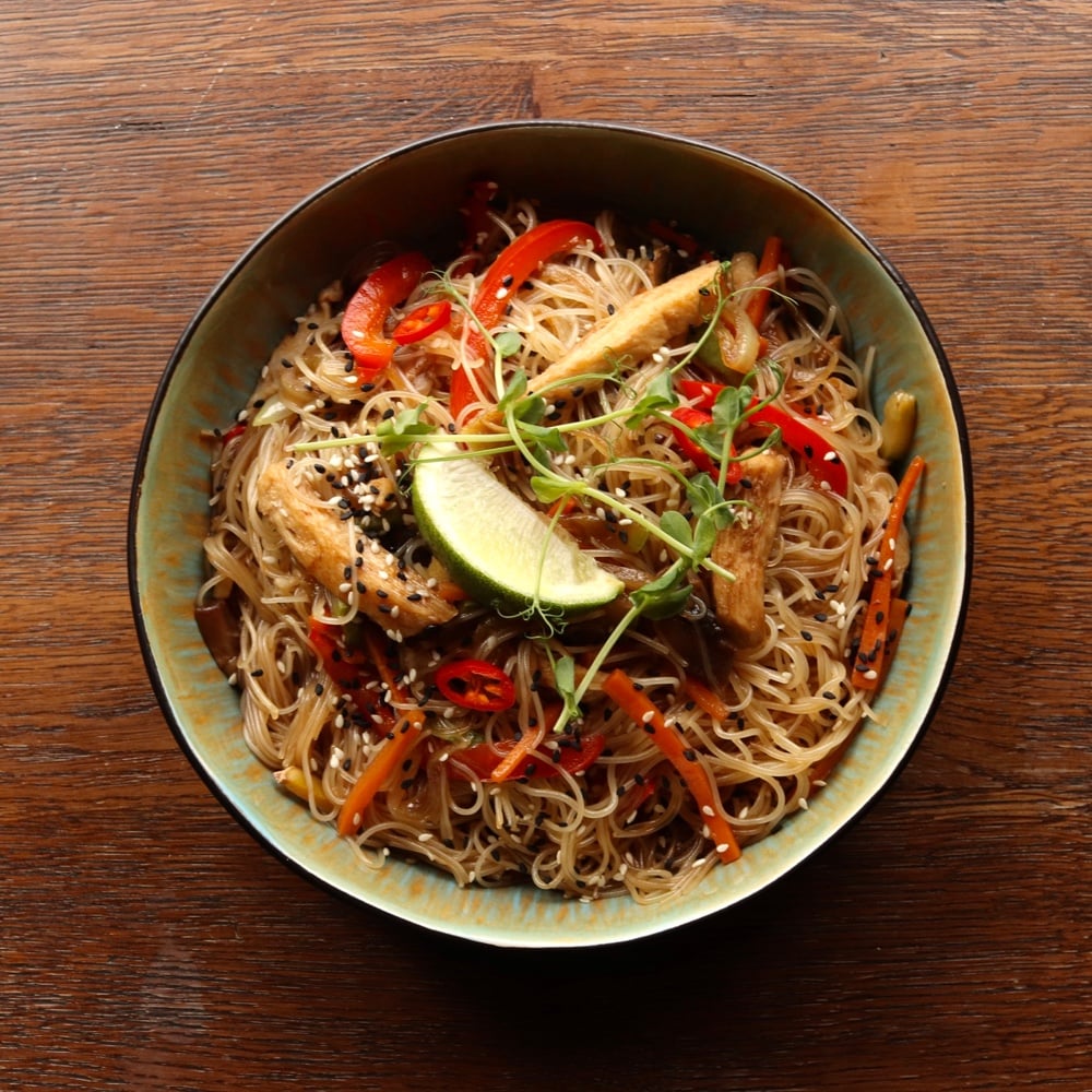 Фунчоза з куркою