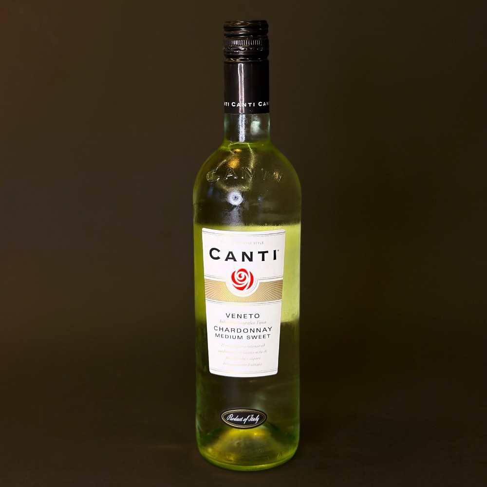 Вино  біле Canti Chardonnay 0.75 п\с