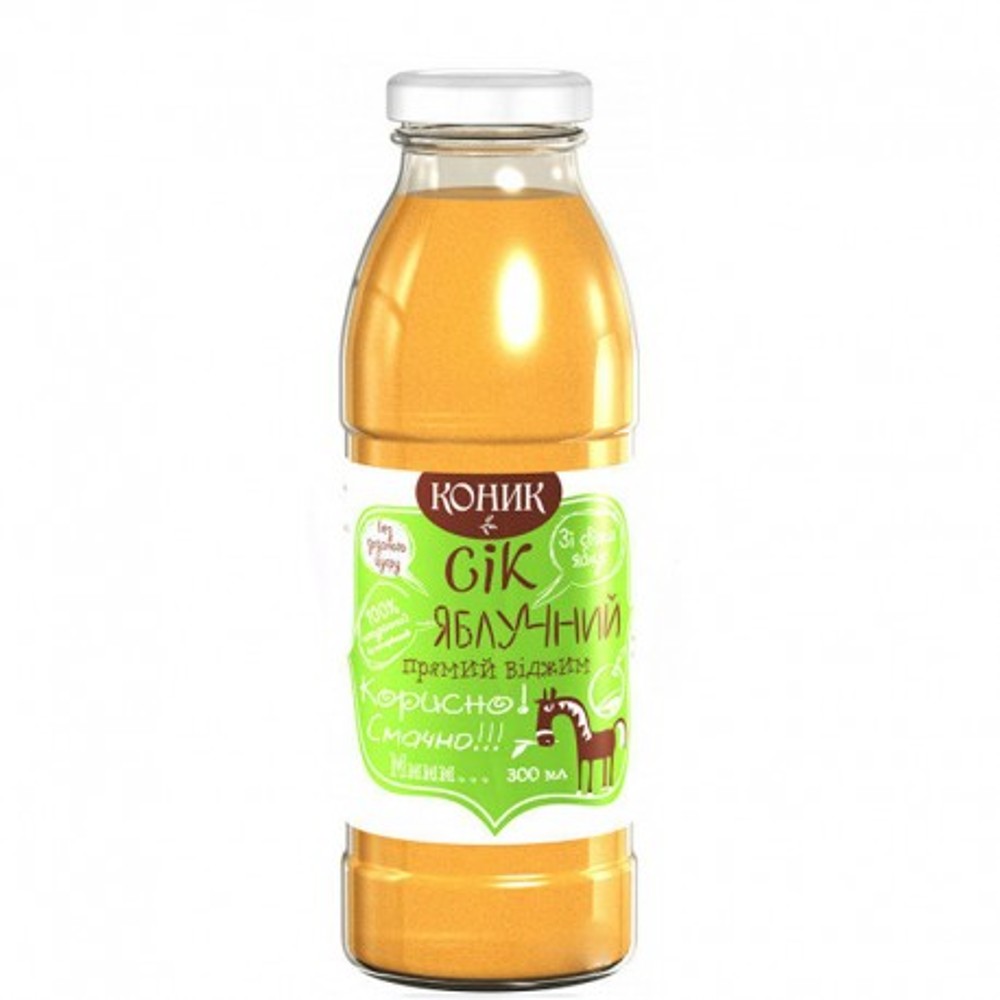 Сік натуральний "Коник"  0,3л 
