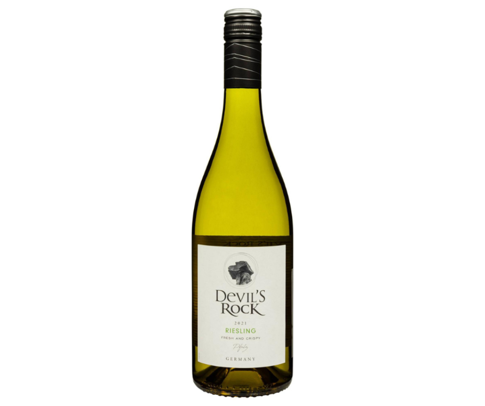 Вино Devil`S Rock Riesling Qualitatswein Pfalz напівсухе біле 0.75/6 Германія