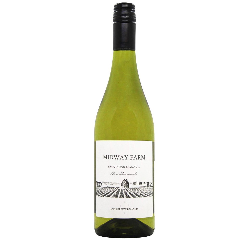 Вино Midway Farm Sauvignon Blanc, 12.5% сухе біле, Нова Зеландія
