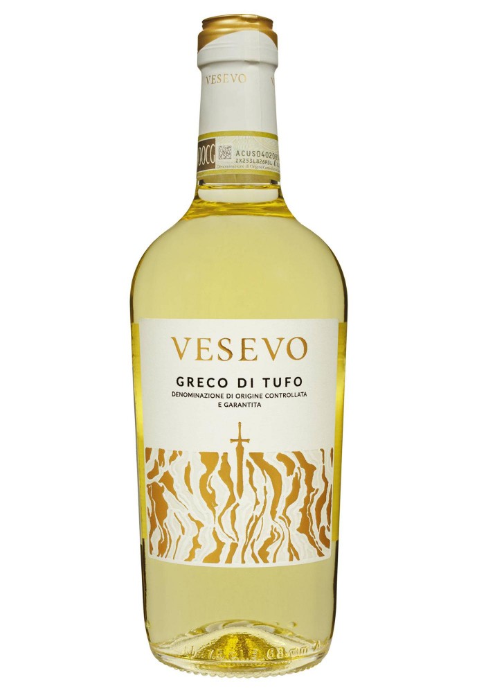 Вино "Vesevo" Greco Di Tufo DOCG 2022 сухе біле 0.75/6 Італія