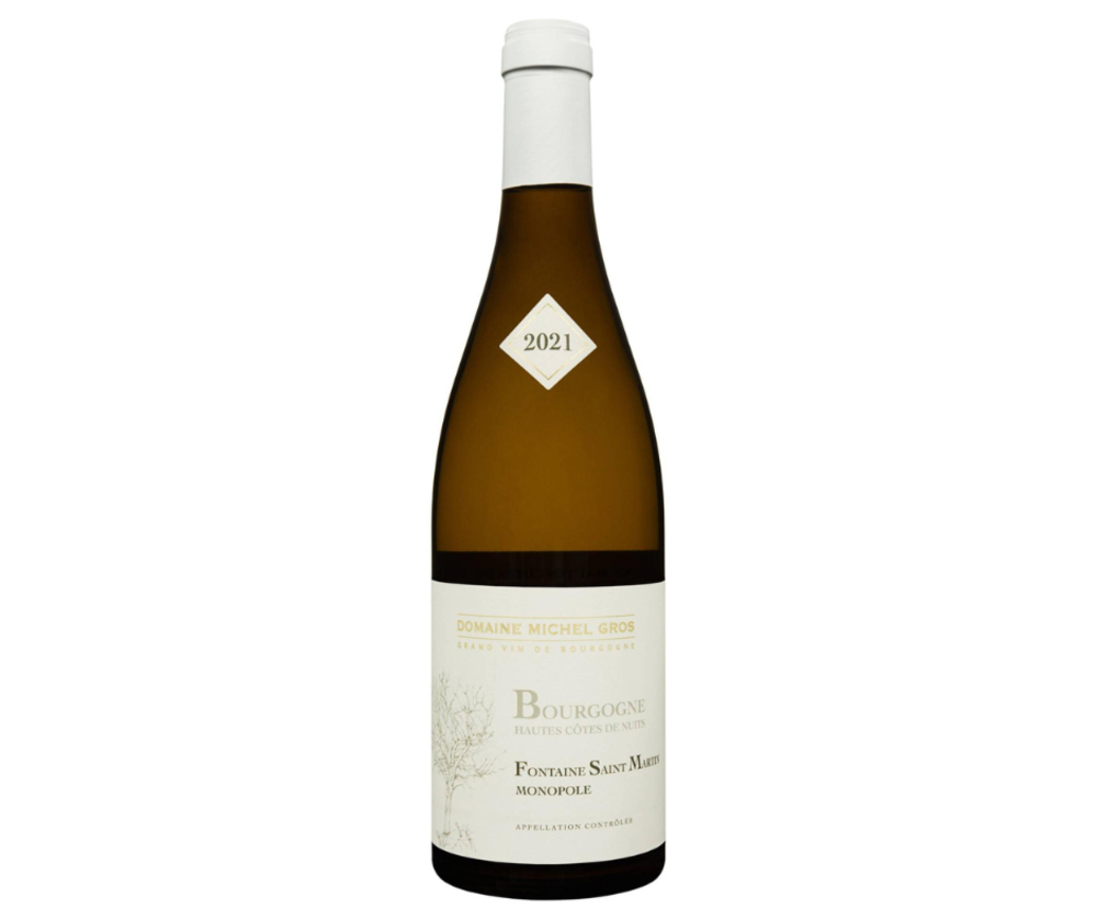 Вино Bourgogne Hautes Cоtes de Nuits Fontaine Saint Martin Monopole 2021 біле сухе 0.75/6 Франція