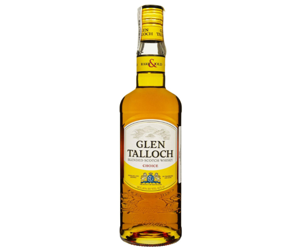 Віскі "Glen Talloch" old blended scotch 40% 0.7 Шотландія