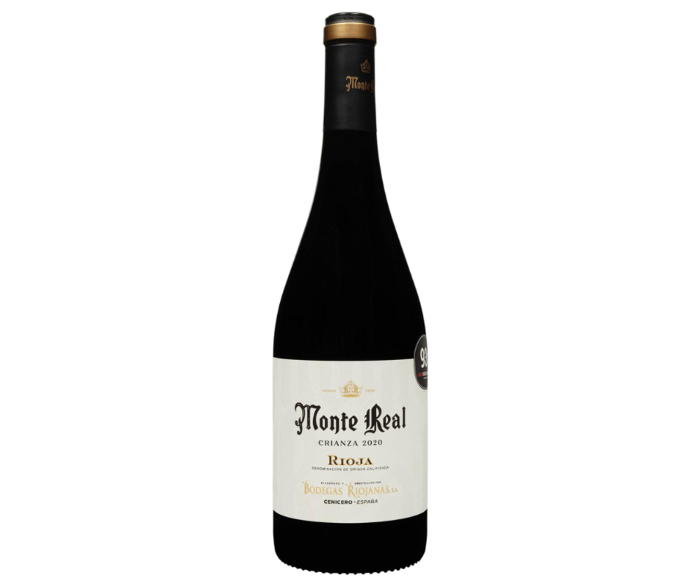 Вино Monte Real de Familia Crianza 2020 червоне сухе 0.75/6 Іспанія